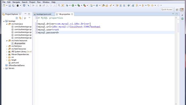 Angular and Spring MVC CRUD Tutorial - Writing the property file - Part 2 смотреть онлайн