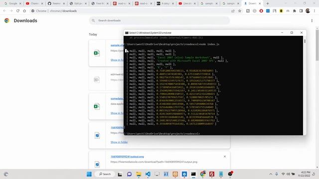 Node.js Tutorial to Read Excel File From Local File or URL and Display it in Browser Using JS смотреть онлайн