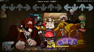 Friday Night Funkin' VS Hypno's Lullaby V2 - Pasta Night | MX Lord X & Hypno Routes (FNF MOD/Extras