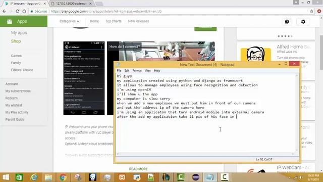 face recognition and detection using django to manage employees with external camera смотреть онлайн