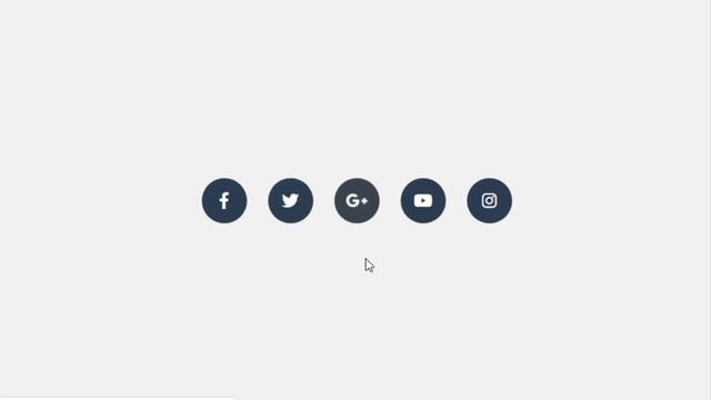 TOP 5 Social Media Buttons Using HTML & CSS смотреть онлайн
