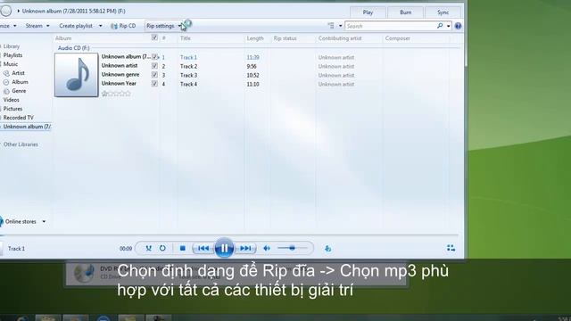 Rip cd don gian voi window media player 12.mp4 смотреть онлайн