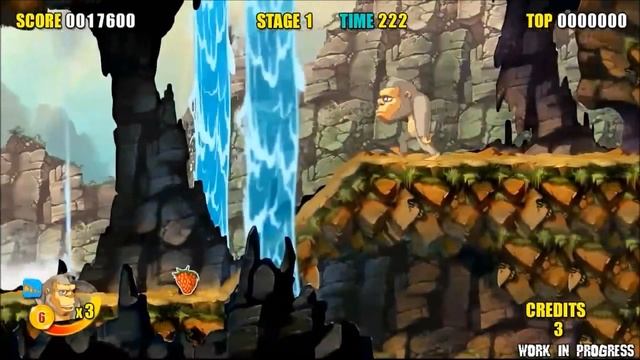 Toki Remake (Switch) - Gameplay (Work in Progress) смотреть онлайн