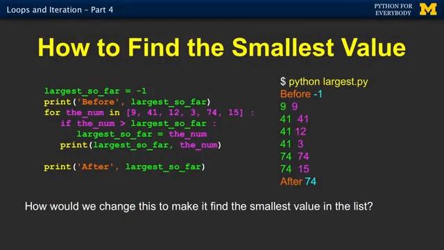 Loops and Iteration Part 4 - Python 3 смотреть онлайн