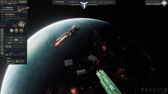 Falling Frontier - Sukula Mining Barge Trailer | Space RTS смотреть онлайн