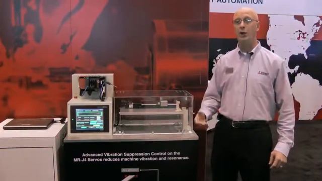 Mitsubishi Electric MR J4 Vibráció Demo смотреть онлайн
