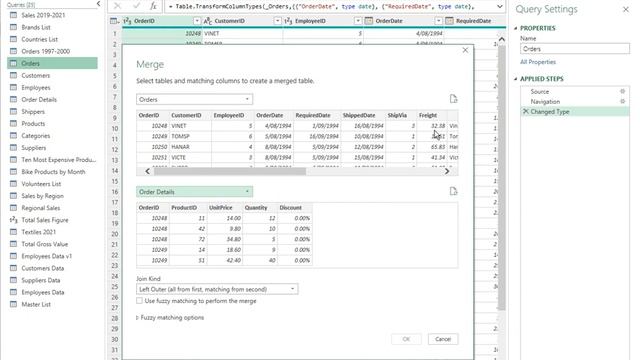 Microsoft Excel and Power Query - Video 23 Merge Query смотреть онлайн