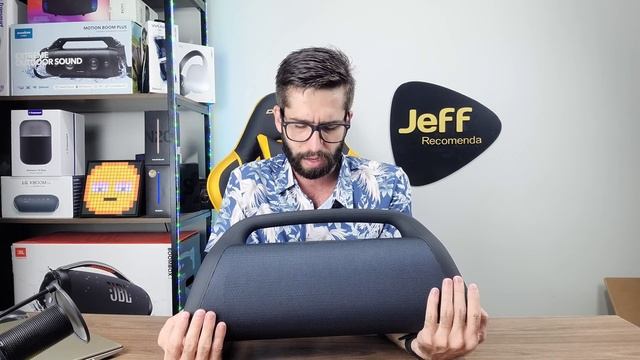 LG XBOOM GO POWER XG9 120W IP67: JBL BOOMBOX 3 Que se CUIDE! ?(Unboxing PT-BR) смотреть онлайн