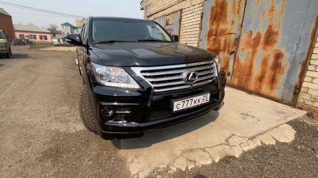 Комплект рестайлинга для LEXUS LX570 смотреть онлайн