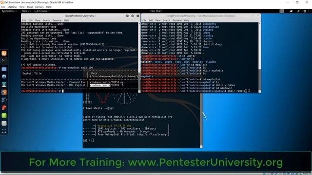 How-To: Importing Exploit-DB Exploits into Metasploit in Kali Linux The EASY Way. смотреть онлайн