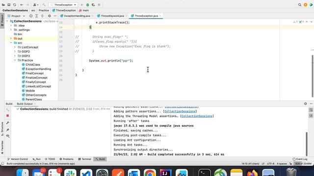 30 Exception Handling in Java throw keyword смотреть онлайн