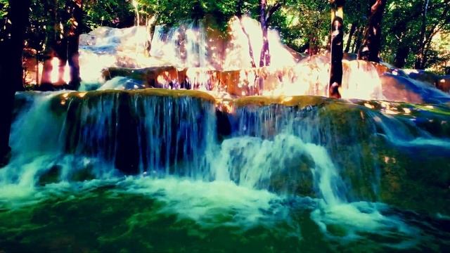 ??2 часа - Белый шум водопада для глубокого и здорового сна #белыйшум #whitenoise   #звукиводопада