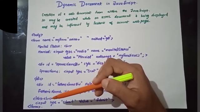 Dynamic Document in Java Script. смотреть онлайн