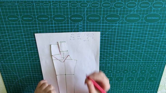 Корректировка выкройки брюк для фигур с особенностями. Часть 1. смотреть онлайн
