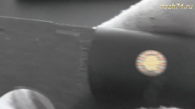 Нож Леший (Накладки граб, 100Х13М) - nozh74.ru смотреть онлайн