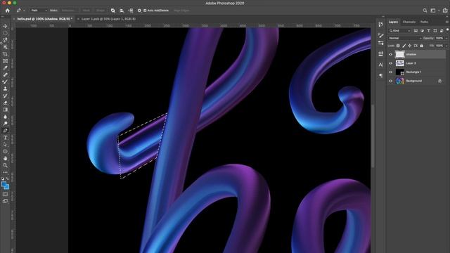 PHOTOSHOP TUTORIAL 3D TEXT EFFECT WITH MIXER BRUSH TOOL смотреть онлайн