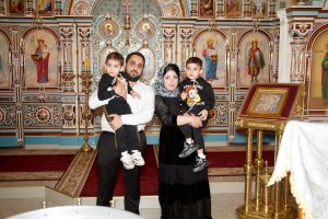 КРЕСТИНЫ РУСЛАНА И МИХАИЛА. Часть 1