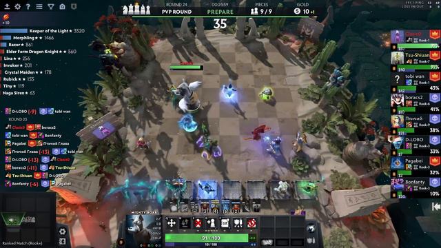 Dota Auto Chess Душой магами! смотреть онлайн
