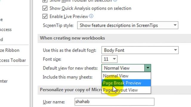 Ex#2 How To Change and set Default Setting of Microsoft Excel Complete Hindi смотреть онлайн