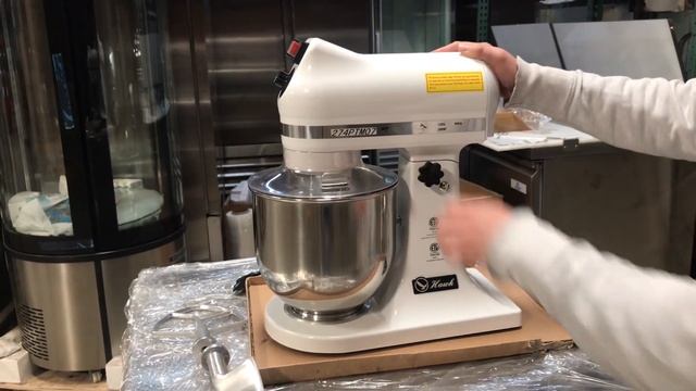 7 qt Dough Mixers Grinder Bakery Mixer Sheeter Pizza Roller Pasta Maker Noodle Machine смотреть онлайн