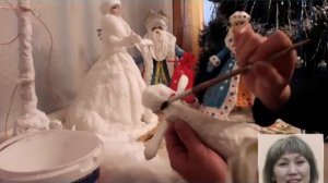 Мастер класс. Кукла Ангел из ваты.