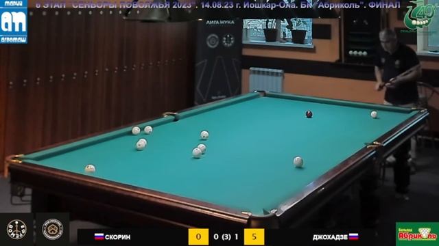 ФИНАЛ. СКОРИН С. (Самара) - ДЖОХАДЗЕ А. (Йошкар-Ола). 6 ЭТАП "СЕНЬОРЫ ПОВОЛЖЬЯ 2023" смотреть онлайн