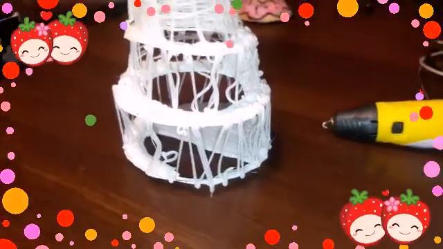 Сладости из 3D ручки 🎂🍩🍰 смотреть онлайн