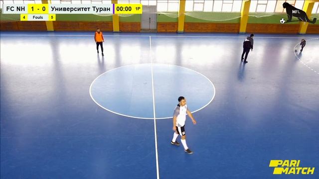 MFL Almaty Futsal Champ 2022 : FC NH vs Университет Туран смотреть онлайн