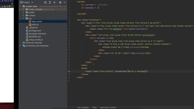 Build a Realtime Chat App with Svelte смотреть онлайн