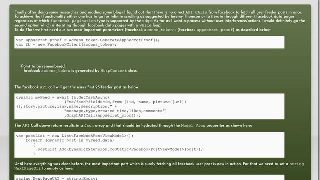 How does Facebook Graph API Pagination works and how to iterate facebook user feed with it? смотреть онлайн