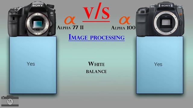 Sony Alpha 77 II vs Sony Alpha 100 смотреть онлайн