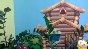 Сказка Колобок  на английском языке "The Bun"