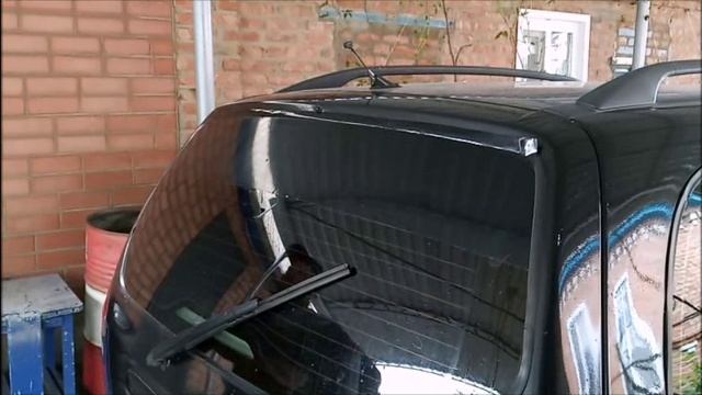 Поклейка наклейки на стекло Opel Zafira A. смотреть онлайн