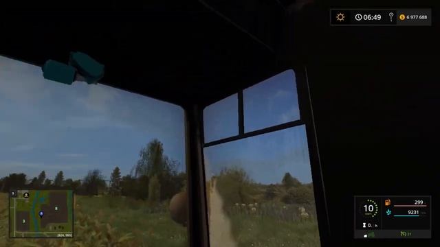 Силосный комбайн "Амур 680 V1.0.0.2" для Farming Simulator 2017. смотреть онлайн