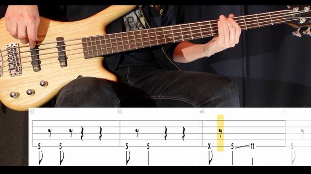 Coming Undone (Korn) - (BASS ONLY) Bass Cover (With Tabs) смотреть онлайн