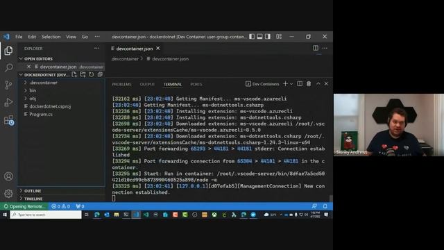 RV.NUG - Improve your .NET developer workflow with Docker and Visual Studio Code смотреть онлайн