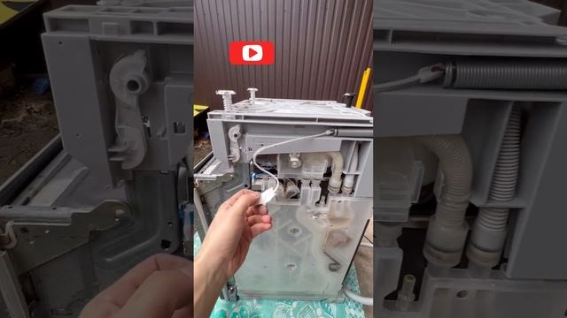Ошибка е 15! Течь посудомоечной машины Bosch Siemens #washingmachine #plumbing #diy смотреть онлайн