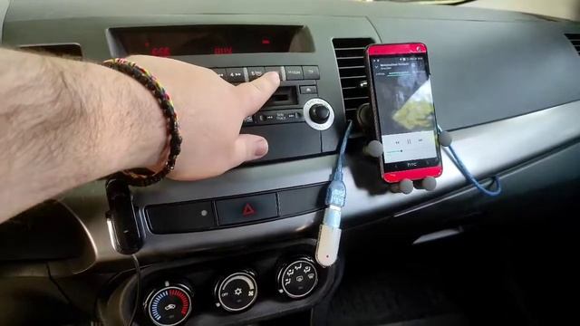 USB и Blutooth на штатную магнитолу Lancer X с работающими кнопками.