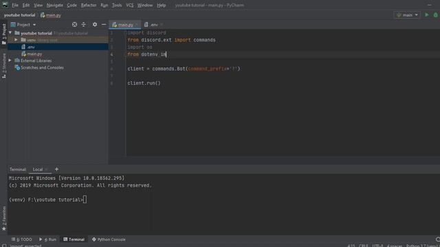 How to create a Discord bot in Python | 2021 (Rewrite) смотреть онлайн