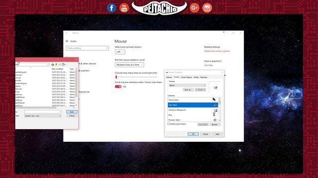 How to Change Your Mouse Cursor in Windows 10 смотреть онлайн