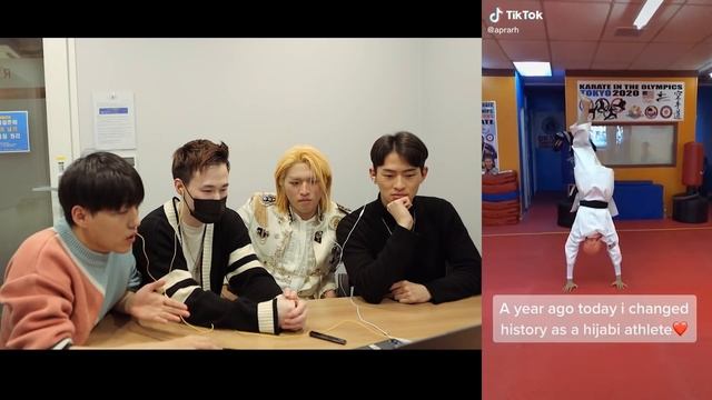 Korean guys react to Hijab Tiktok смотреть онлайн