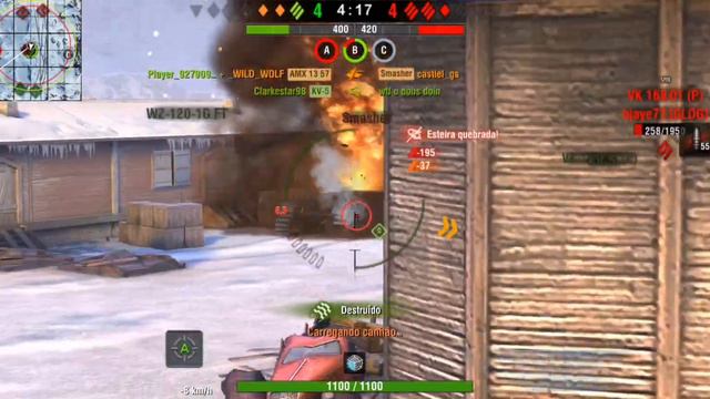 World of Tanks Blitz- AMX 13 57 Maestria Ace 🏅 by WILD_WOLF смотреть онлайн