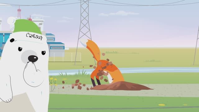 Хара и Савэй. Приключения в Арктике. Первый сезон, пятая серия.