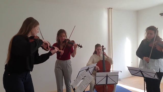 Bauer - Kyrie Eleison for String Quartet (ADAM Quartet) смотреть онлайн
