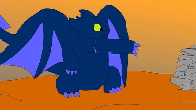 Toothless Eats Patrick Animation смотреть онлайн