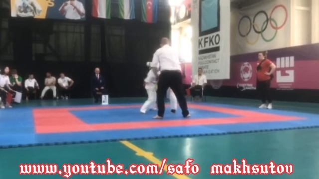 Юный боец Аслан Насуллоев 7-го мая победил на чемпионате Азии по карате Кёкушинкай в городе Алма-Ат смотреть онлайн