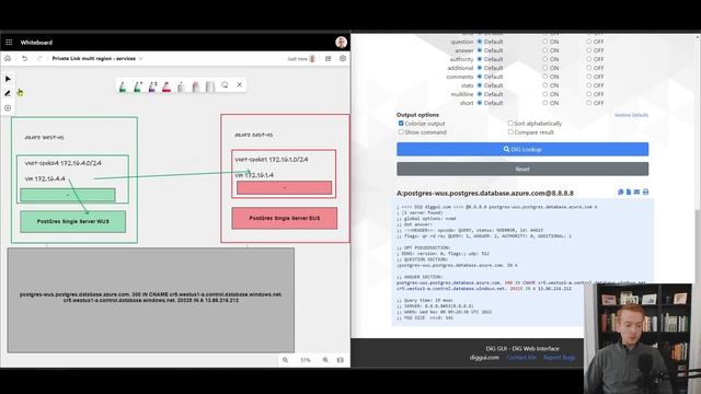 Azure Database for PostgresSQL Multi region Private Endpoints смотреть онлайн