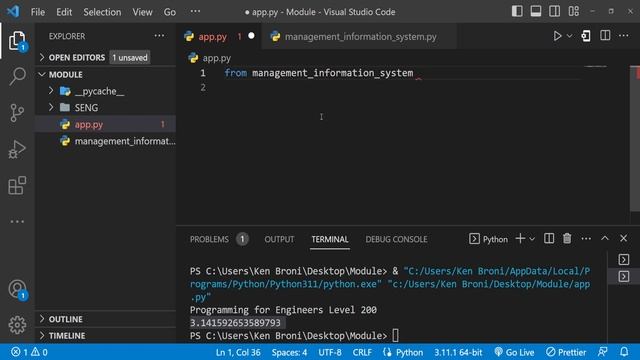 Python Modules (Part-2) --- Python Programming for Engineers смотреть онлайн