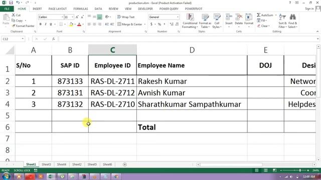 How to turn off Scroll lock in excel || Hindi|| смотреть онлайн