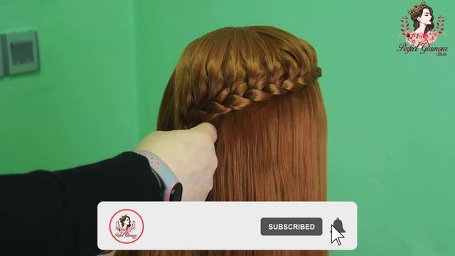 Hairstyle for Girls | Braid Hairstyle | Hair Transformation - Perfect Glamour Studio смотреть онлайн